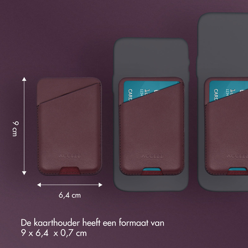 Accezz Leather Cardholder MagSafe - Kaarthouder met MagSafe, afbeelding 8