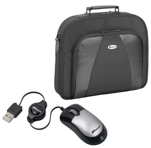 Targus 15.4" Notebook Case + Mini Retractable Mouse