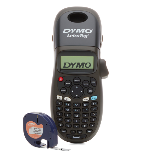 Dymo Letratag LT-100H Handheld Label Maker Label Printer Black 2174575 - image 2