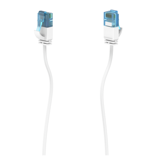 Product image: Hama Flexi-Slim networking cable White 0.75 m Cat6a U/UTP (UTP)