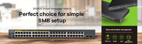 ZyXEL GS1900-48HPV2-GB0101F 48-Port Gigabit Smart Managed Switch w/Sfp Small Business Network Solution - image 2