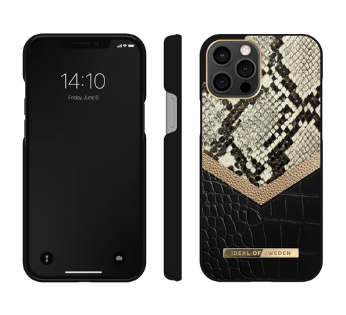 iDeal of Sweden Atelier Case iPhone 12 PRO MAX Midnight Python – image 2