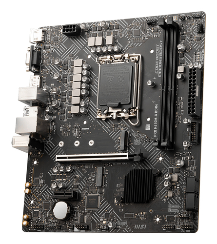 Msi Pro H610M-G DDR4 Intel H610 Socket Lga 1700 micro Atx Motherboard - image 3
