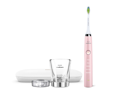 Philips Sonicare DiamondClean HX9361/69 electric toothbrush Adult Sonic toothbrush Pink