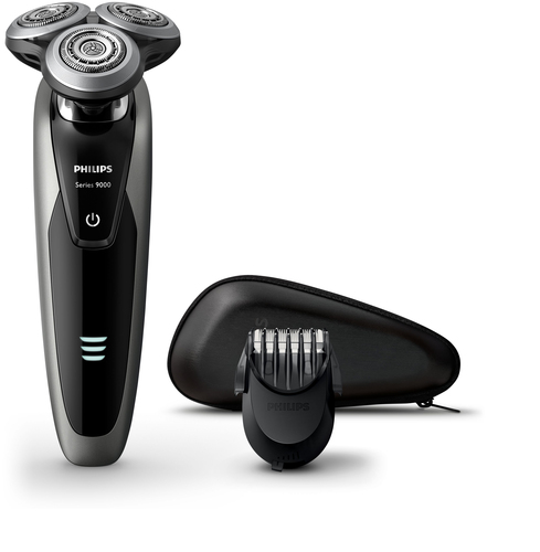Philips SHAVER Series 9000 S9161/41R1 men's shaver Rotation shaver Black, Silver