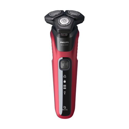 Philips SHAVER Series 5000 S5583/20 men's shaver Rotation shaver Trimmer Black, Red – image 1