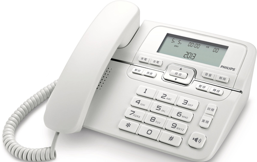 Philips M20W/96 telephone Caller ID White
