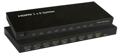 Microconnect MC-HMSP108 video splitter HDMI 8x HDMI