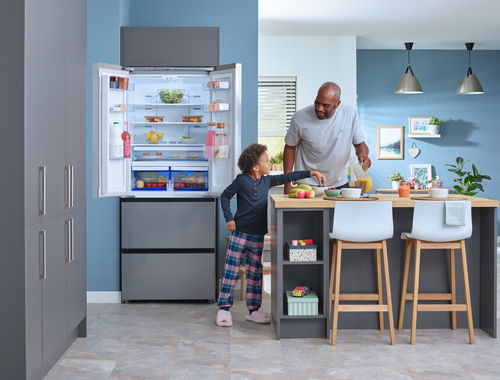 Beko GNE490IR3VPS Freestanding American Style Fridge Freeze with HarvestFresh™ – image 5