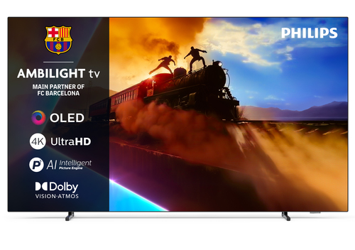 55" Philips OLED760 OLED 4K Hdr Ambilight Smart TV - 55OLED760/12, Black - image 1