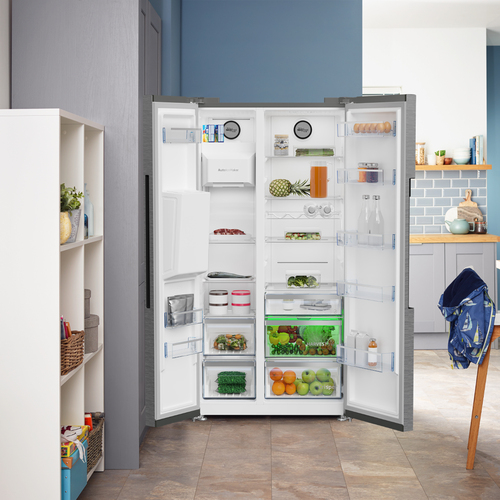 Beko ASP352VPX Freestanding American Style Fridge Freeze with HarvestFreshTM – image 5