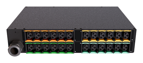 Vertiv PowerIT rack power distribution unit, 14.4kW, 1P+N+E (IP44), TAA Compliance, RoHS, China RoHS, UL/CE dual listed – image 1