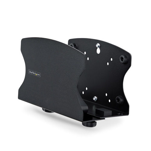 StarTech.com PC Wall Mount Bracket, For Desktop Computers Up To 40lb, Toolless Width Adjustment 1.9-7.8in (50-200mm), Heavy-Duty Steel, CPU Tower/Case Shelf/Holder, Includes Mounting Hardware and Spacers (2NS-CPU-WALL-MOUNT) Skrivebord til væg/monitormont