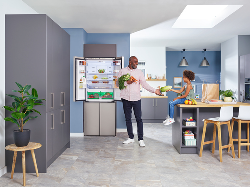 Beko GNE480IC3VPX Freestanding American Style Fridge Freeze with HarvestFresh™ – image 7