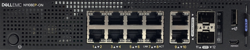 Dell N-Series N1108EP-ON Managed L2 Gigabit Ethernet (10/100/1000) Power over Ethernet (PoE) 1U Black – image 3