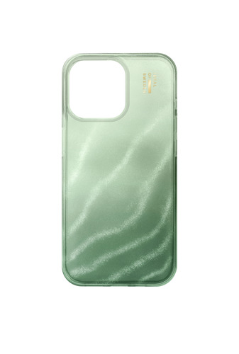 iDeal of Sweden Clear Case iPhone 15 Pro Max Sage Green