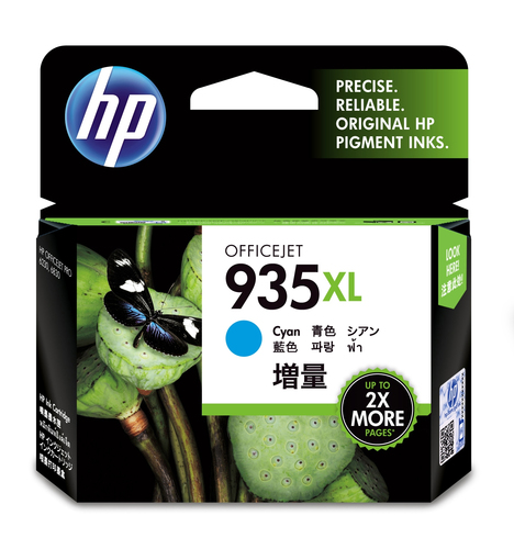 CARTUCHO TINTA ORIGINAL HP 935XL CYAN C2P24AL - C2P24AL