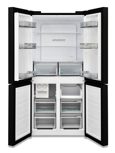 Sharp SJ-NFA15IMXBE side-by-side refrigerator Freestanding – image 2
