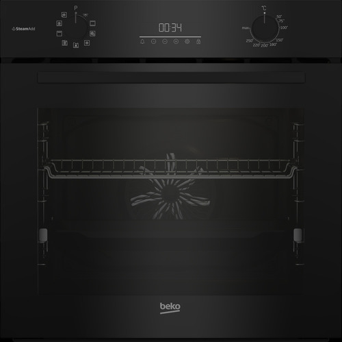 Beko BCBIS17300KSB, Medium, Elektrisk ovn, 72 L, 3300 W, 72 L, Termoventileret