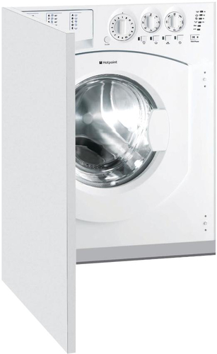 Hotpoint BHWD129 washer dryer Built-in Front-load White