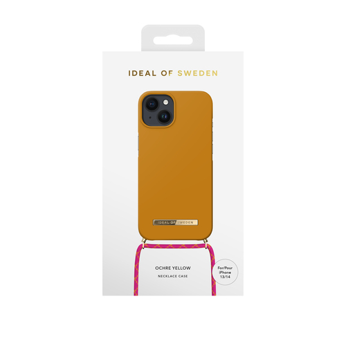 iDeal of Sweden Ordinary Necklace Case iPhone 13/14 Ochre Yellow – image 3