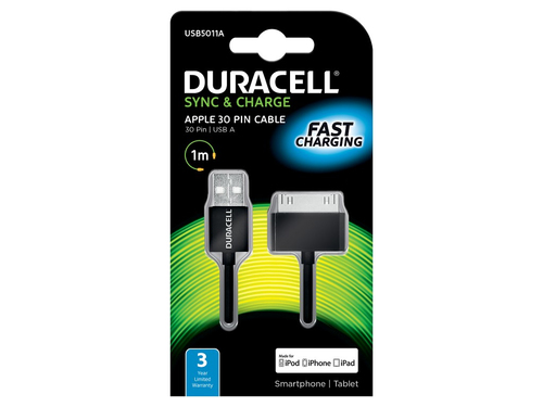 Duracell - iPad / iPhone / iPod opladen / datakabel, afbeelding 2