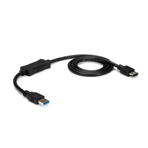 USB3S2ESATA3 CABLE 91CM ADAPTADOR USB 30  A ESATA PARA DISCO DURO O SSD 