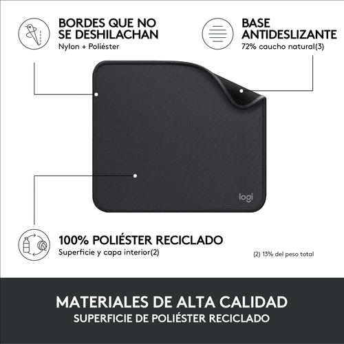 Logitech Mouse Pad - Studio Series Grafito