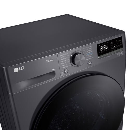 LG FDV709GN 9kg Dual Heat Pump Condenser Dryer in Slate Grey A - image 5