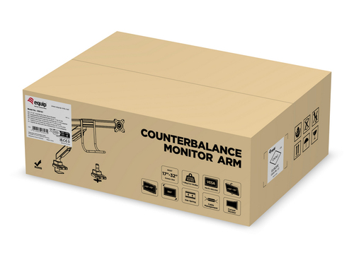 Equip 650161 monitorarm Grijs, afbeelding 10