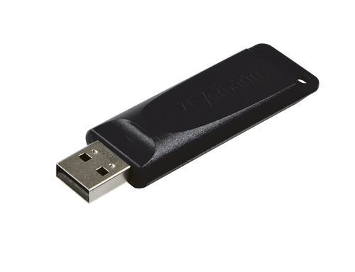 Memoria USB VERBATIM Flash 20 Slider 32GB - Negro 98697 - 98697