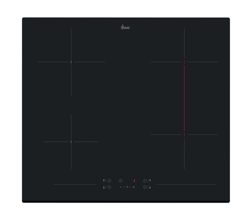 Hoover H-HOB 300 ELECTRIC HH64BV Черный Встроенный 59 cm Керамический 4 зона(ы)