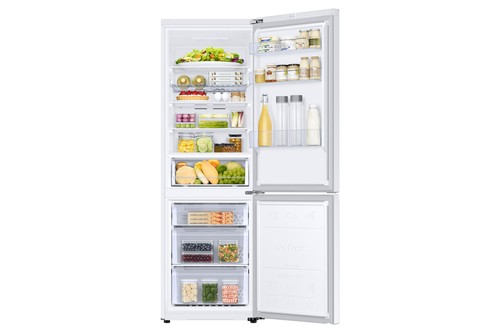 Samsung Frigorífico Combi 185cm 344L Clase E Blanco RB34C672EWW/EF