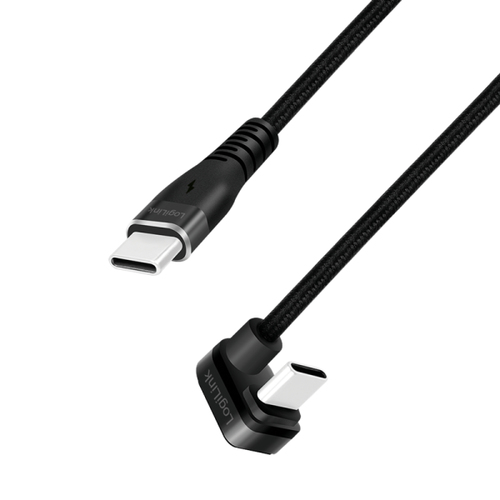 Product image: LogiLink CU0191 USB cable USB 2.0 2 m USB C 0.48 Gbit/s 60 W Black