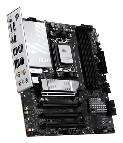 Msi Pro B850M-P Wifi AM5 Motherboard, Black - image 4