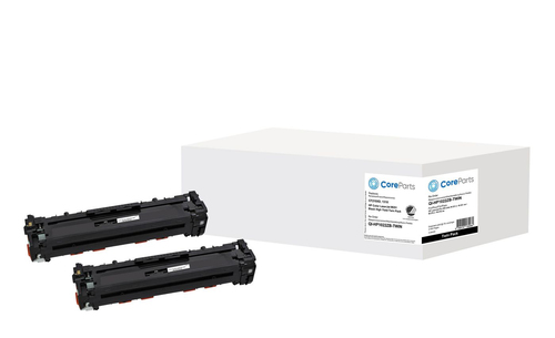 CoreParts QI-HP1022ZB-TWIN toner cartridge 1 pc(s) Compatible Black