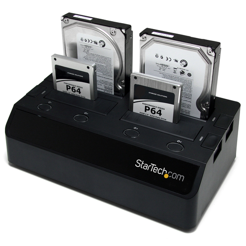 StarTech.com 4 Bay eSATA USB 3.0 to SATA Hard Drive Docking Station for 2.5/3.5 HDD – image 7