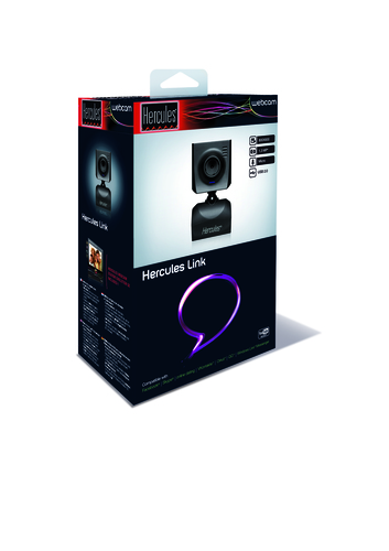Hercules Link webcam 1.3 MP 800 x 600 pixels USB 2.0 Black – image 6