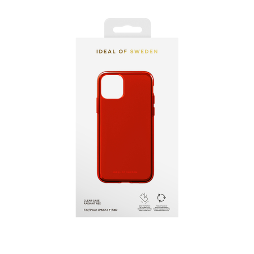 iDeal of Sweden Clear Case iPhone 11/XR Radiant Red – image 2