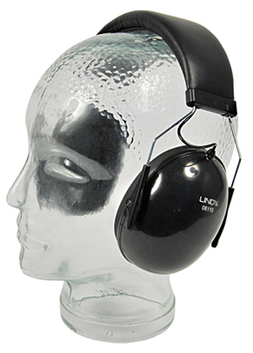 Lindy 6115 headphones/headset Black