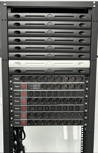 Equip stekker omlijsting 1U 6xIEC C19, Ein u. Ausschalter zwart, afbeelding 6