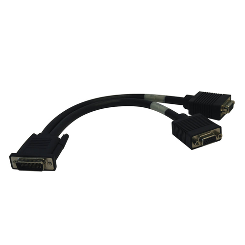 CABLE DIVISOR EN Y DMS-59 A  VGA DOBLE M A 2XH 305CM  - Código: P574-001 | Compra en Guadalajara