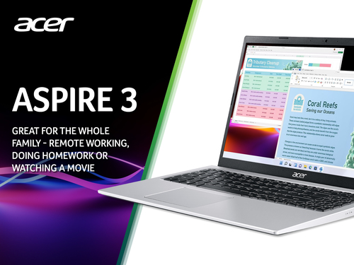Acer Aspire 3 Laptop | A315-58 | Silver – image 4