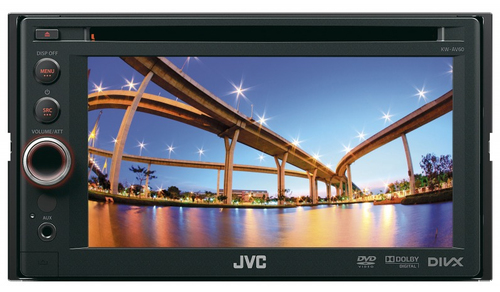 JVC KW-AV60E car media receiver Black Bluetooth