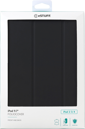 eSTUFF iPad2/3/4 Cover Black – image 8