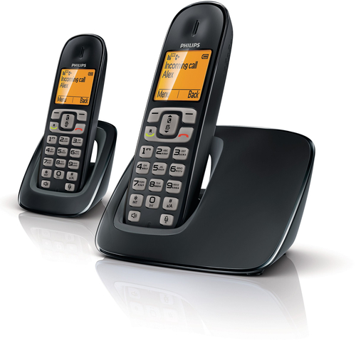 Philips BeNear CD2902B/51 telephone DECT telephone Caller ID Black