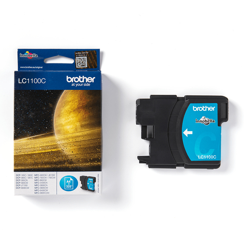 Original Brother LC1100C Cyan Ink Cartridge - image 2