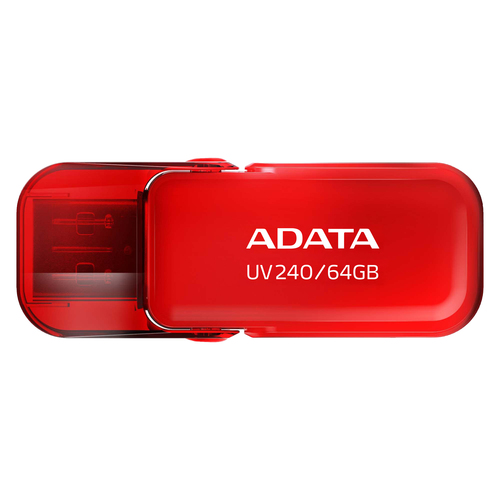 AUV240-64G-RRD MEMORIA ADATA 64GB USB 20 UV240 ROJO AUV240-64G-RRD AUV240-64G-RRD