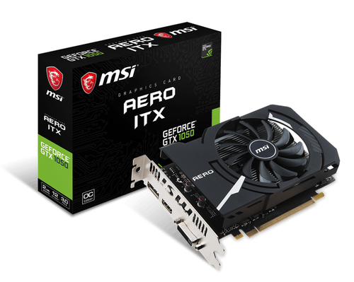 MSI AERO ITX GTX 1050 2G OCV1 видеокарта NVIDIA GeForce GTX 1050 2 GB GDDR5