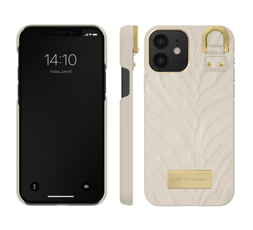 iDeal of Sweden Atelier Case iPhone 12/12P Ecru Zebra – image 3